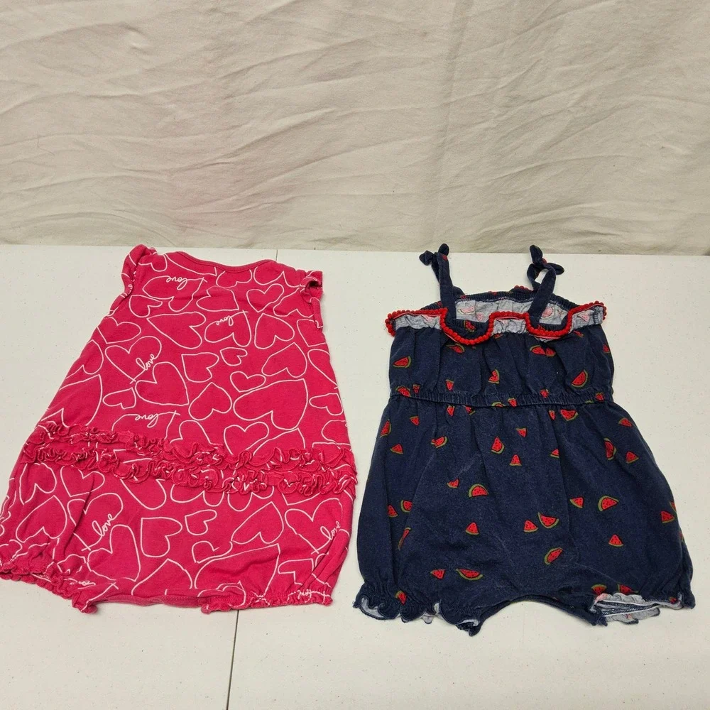 Baby Girl 18M Clothing Bundle - Carter's & Cat & Jack - 4 Piece Lot